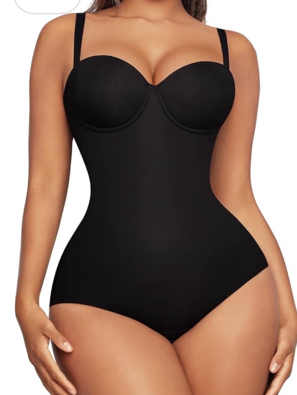FeelinGirl Shapewear Bodysuit Women Tummy Control Body Shaper Seamless NWT L